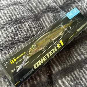 Megabass Vision Oneten 110+1 Jerkbait - FA Striped Shiner (SP-C) Rare Limited - Picture 1 of 4