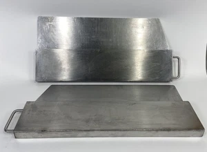 Lot of 2 Left/Right Grease Drawer Trough for Garland Griddle 4601357 4601358 - Picture 1 of 4