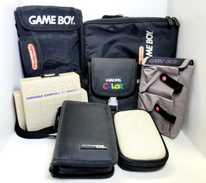 Estuches de viaje vintage Nintendo Game Boy GBC DS bolsos de hombro - Imagen 1 de 70