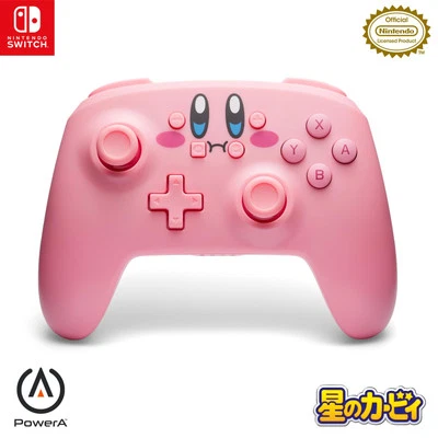 PowerA Wireless Controller for Nintendo Switch - Kirby Design [Unused] - Image 1 of 4
