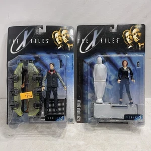 The X Files Serie 1 Agent Fox Mulder & Dana Scully Neu im Paket 1998 - Bild 1 von 7
