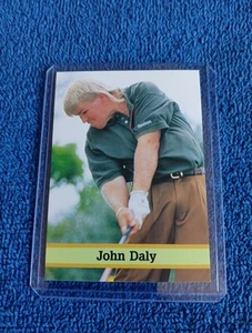 John Daly 1993 U.K. FAX PAX FAMOUS GOLFERS #6 GOLF LEGEND RARE Rookie Card PGA - Picture 1 of 2