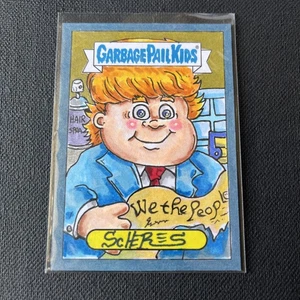 Garbage Pail Kids 2021 Vacation Sketch Card Scheres We The People Donald Trump - Picture 1 of 9