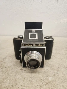 Reflex Korelle 6X6cm SLR w/ Ludwig-Dresden Victar f:3.5 F=7.5cm lens - Picture 1 of 16