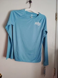 Nwt Hurley Youth Girls UPF 50+ Long Sleeve Swim Top – Sz 14/16 Rash Guard - Picture 1 of 3