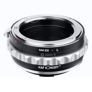 K&F Concept Lens Adapter For Nikon F (G-Type) Lens to L Mount Leica SL Camera - Picture 1 of 11
