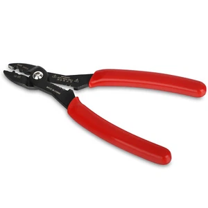 12-20AWG Wire Cable Stripper Pliers Crimper Stripper Cutter Gripping Remove Tool - Picture 1 of 11