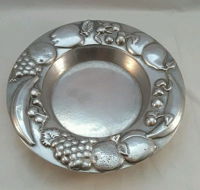 THE WILTON CO. TIGELA DE FRUTAS DE ALUMÍNIO METALWARE CATERING TOM PRATA FRIO - Imagem 1 de 3