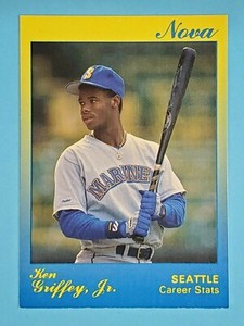 1991 Star Nova Ken Griffey Jr Seattle Mariners #91 /500 ⚾