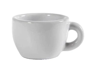 SET 6 TAZZINE Caffè TAZZINA BASSA SPESSORATO PESANTE BAR CLASSICO MODERNO 95ML - Foto 1 di 15