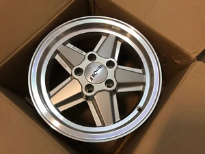 4x neu Retro Felgen RONAL R9 7x15 5x120 fürBMW E28 E34 E39 E24 E32 penta TÜV - Picture 1 of 10