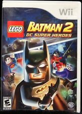 LEGO Batman 2: DC Super Heroes (Nintendo Wii) Complete w/Manual 2012