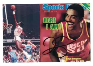 Ralph Sampson Signed Autographed 4 x 6 Photo Houston Rockets - Picture 1 of 1