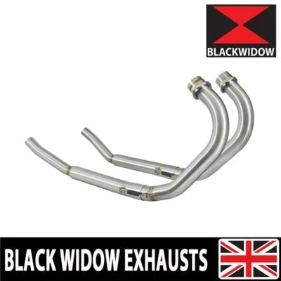 VMAX 1200 V-MAX 1200 VMX1200 1984-2007 Exhaust Downpipes Front Pipes Headers - Image 1 of 4