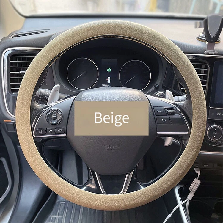 Multi-color Optional Universal Silicone Steering Wheel Cover Anti-slip Cover - Image 1 of 4