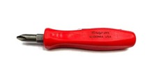 Snap-on Pocket Screwdriver Sdddm1a Reversible Tip *red* SDDDM1AR