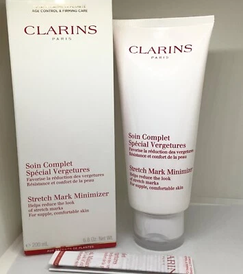 MINIMIZADOR DE ESTRIAS CLARINS PARIS NOVO LACRADO 6,8 oz 200 ml CAIXA - Imagem 1 de 4