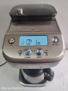 Breville BDC650BSS Coffee Maker With Grinder, Brushed Stainless Sold "AS IS" - Picture 1 of 7