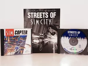 Sim Copter & Streets Of Sim City Maxis PC 1997 98 Electronic Arts - Foto 1 di 6