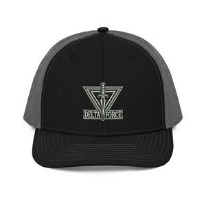 Truckermütze Delta Force bestickt | Richardson 112 Tactical Cap - Bild 1 von 10