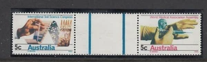 1968 Soil-Medical variety “GUTTER PAIR – THICK LINES” SG 426a, 490z ($12), MUH. - Picture 1 of 2