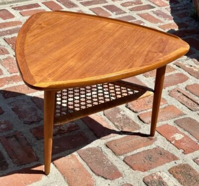 MCM датский тик Poul Jensen Selig треугольный гитара медиатор стол пожалуйста прочитайте - Изображение 1 из 4