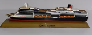 Queen Elizabeth Cruise Ship Model Resin Cunard Rare - Picture 1 of 9