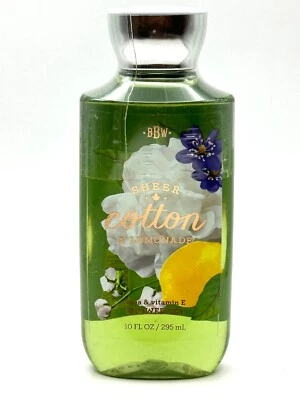 NEW 1 BATH & BODY WORKS SHEER COTTON & LEMONADE BODY WASH SHOWER GEL 10 FL OZ - Image 1 of 3