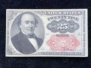 FR 1309 Fifth Issue - Twenty-Five Cents (25c) - Fractional 1874-76 (em65) - Picture 1 of 2