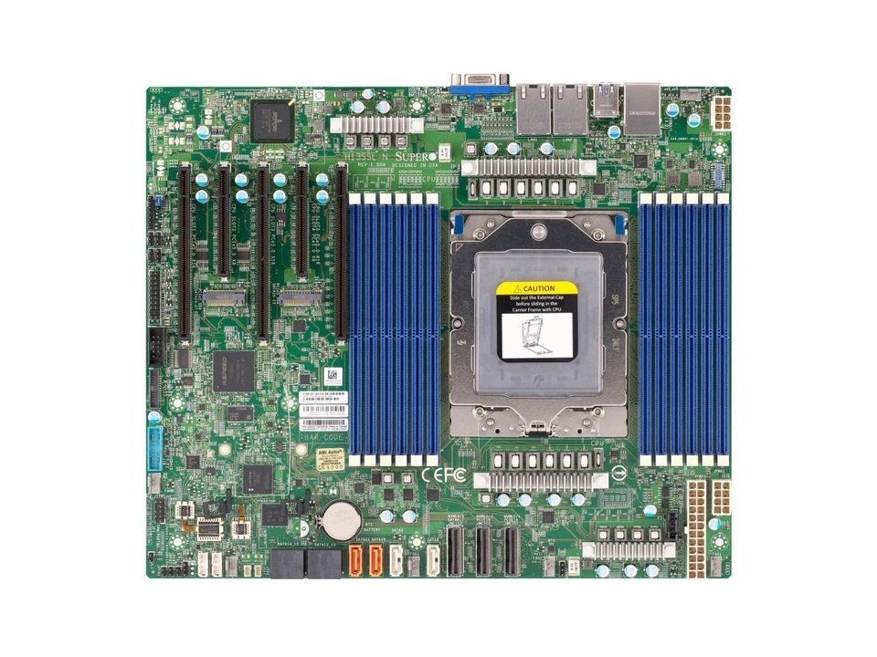 Supermicro Server Motherboard MBD-H13SSL-N Socket SP5 AMD EPYC 7004  Genoa DDR5 - Image 1 of 1