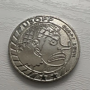 Moneda de 50 bayas Bandai Usopp de una pieza OPC #35 - Imagen 1 de 4