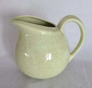 Laurel Pottery California Living Surf Green Speckled Small Modern Milk Pitcher - Picture 1 of 7