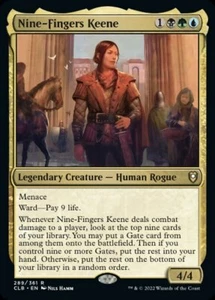 1x Nine-Fingers Keene - M/NM - CML2 Battle for Baldur's Gate - Picture 1 of 1