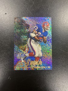 ANTOWAIN SMITH 1998 FLAIR SHOWCASE ROW 1 #14 SHOWDOWN BUFFALO BILLS SP