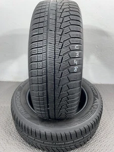 2x neumáticos de invierno Hankook Winter I*cept Evo2 215/60 R17 96H XL M+S DOT2016 6mm EXCELENTE - Imagen 1 de 12