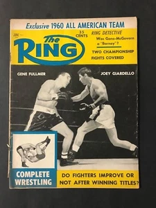 The Ring Boxing Magazine June 1960  Gene Fullmer and Joey Giardello - Picture 1 of 2