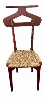 Tocador valet/mayordomo europeo vintage de mediados de siglo Foto 1 de 4