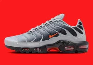 Men’s Size 8.5 Nike Air Max Plus Wolf Grey Picante Red Black DM0032-011 - Picture 1 of 6