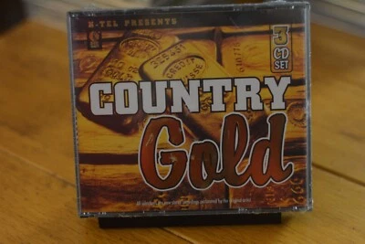 K-TEL VARIOUS "COUNTRY GOLD" CD [NEW SEALED] 3 DISC COMPILATION [183] - Image 1 of 4