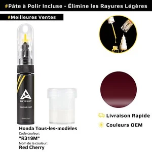 Peinture de retouche pour Honda Tous modèles Code: R319M Red Cherry - Picture 1 of 10