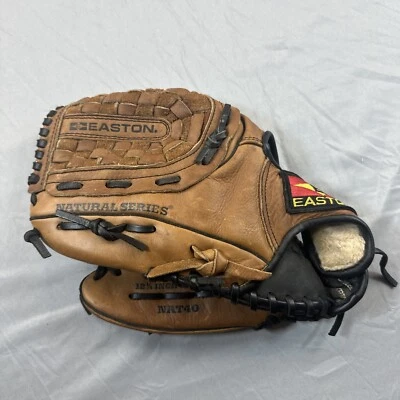 "Guante de béisbol Easton NAT40 mano derecha serie natural LHT patrón de 12,25"" EE. UU." Foto 1 de 4