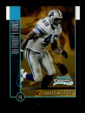2002 BOWMAN CHROME MATT MURPHY 197 MT REFRACTORS GOLD RC 27/50 DETROIT LIONS