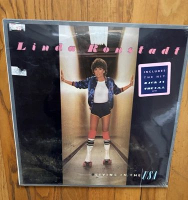 LINDA RONSTADT Living in the USA-1978 Vinyl GATEFOLD LP 6E-155 SEALED!  HYPE! - Image 1 of 2