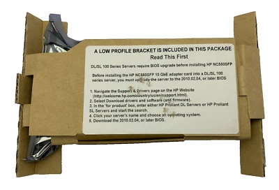 HP 586444-001 Dual Port 10GB Server Adapter 581199-001 - Image 1 of 2