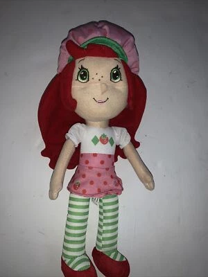 Muñeca de peluche Strawberry Shortcake 14 pulgadas Kellytoy 2015 Foto 1 de 4