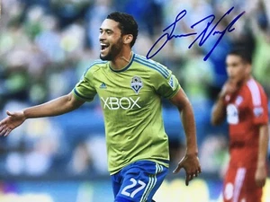 LAMAR NEAGLE SIGNED SEATTLE SOUNDERS FC 8X10 MLS SOCCER AUTOGRAPHED AUTO - Picture 1 of 2