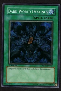 Yugioh Dark World Dealings STON-EN038 Super Rare 1st Ed - NM - Imagen 1 de 2