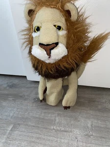 Melissa & Doug Plush King Of The Jungle Lion Hand Puppet With Detachable Wooden - Picture 1 of 8