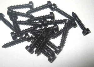 20 Holzschrauben Zylinderkopf schwarz Lautsprecherbau 3x16mm Innensechskant - Bild 1 von 1