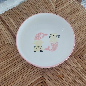 Plato pequeño de gres MERCAT Signature artículos para el hogar gato pez sirena - Imagen 1 de 4